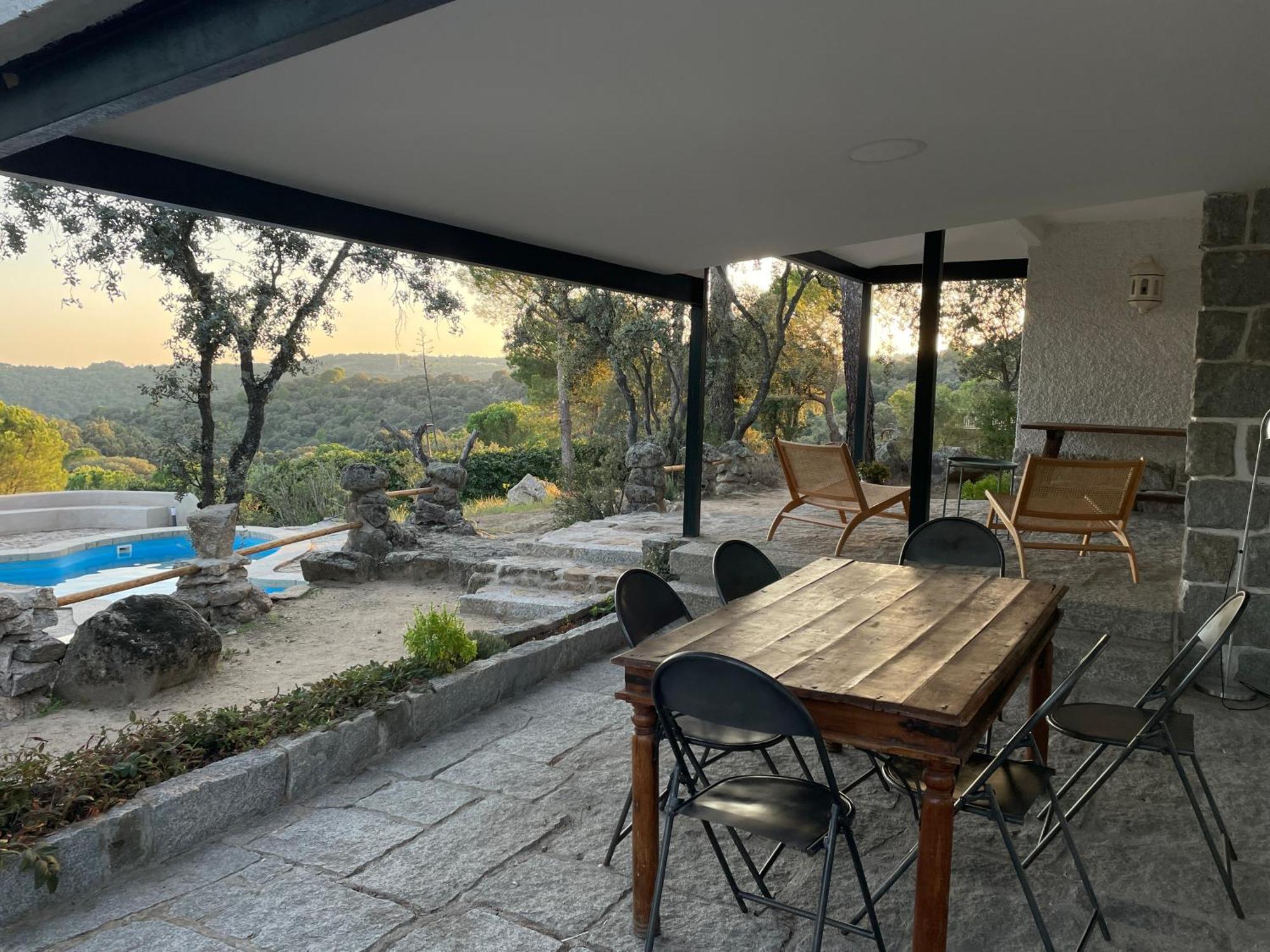 Chalet Con Piscina En Torrelodones Exterior photo